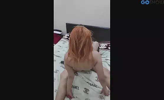 Horny Redheaded Slut Gets Fucked by Loving Couple